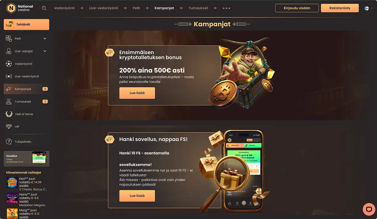 National Casino Mobiilikasino