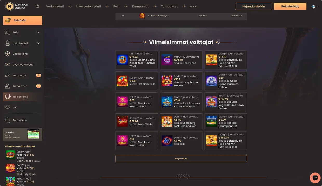 National Casino Online-kasino